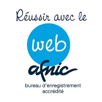 Logo réussir avec le web AFNIC