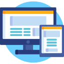 Icône qui représente le responsive design